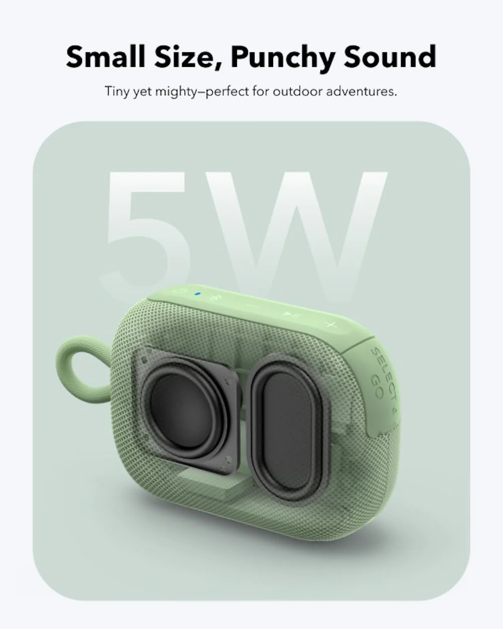 soundcore Select 4 Go | Ultra Portable Bluetooth Speaker, IP67 Waterproof - Image 16
