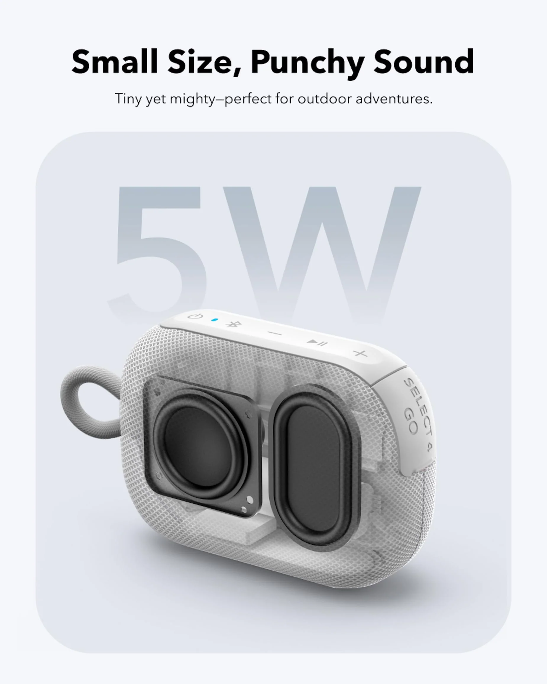 soundcore Select 4 Go | Ultra Portable Bluetooth Speaker, IP67 Waterproof - Image 37