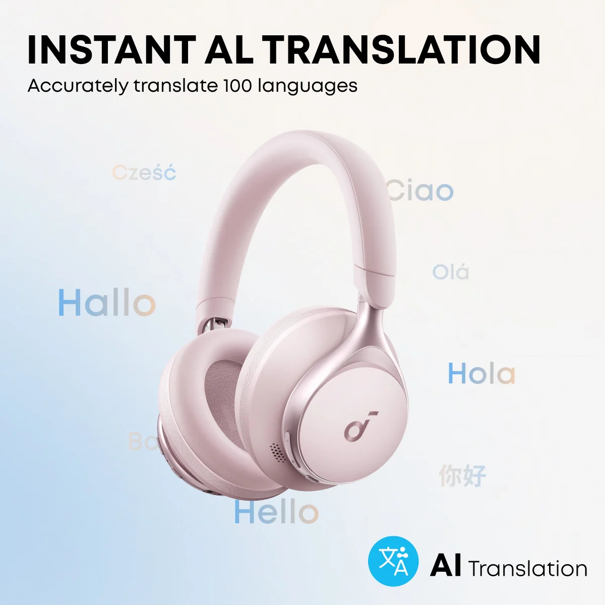 soundcore Space One | Noise Cancelling Headphones, 2X Stronger Voice Reduction - Image 22