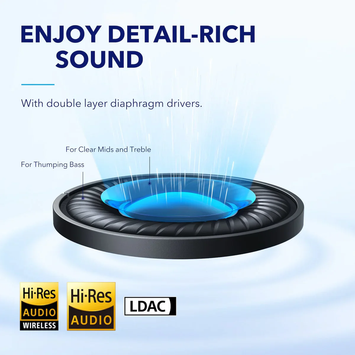 soundcore Space Q45 | Noise Cancelling Headphones, 50H ANC Playtime - Image 20