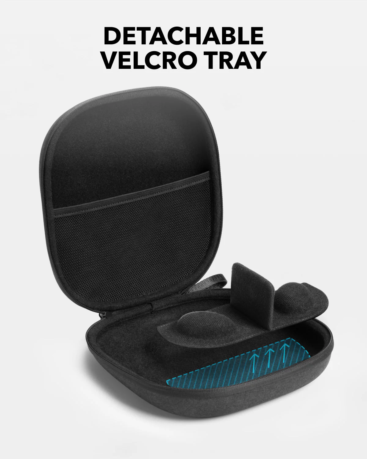 soundcore Over-Ear Headphones Travel Case (Black) - Image 6