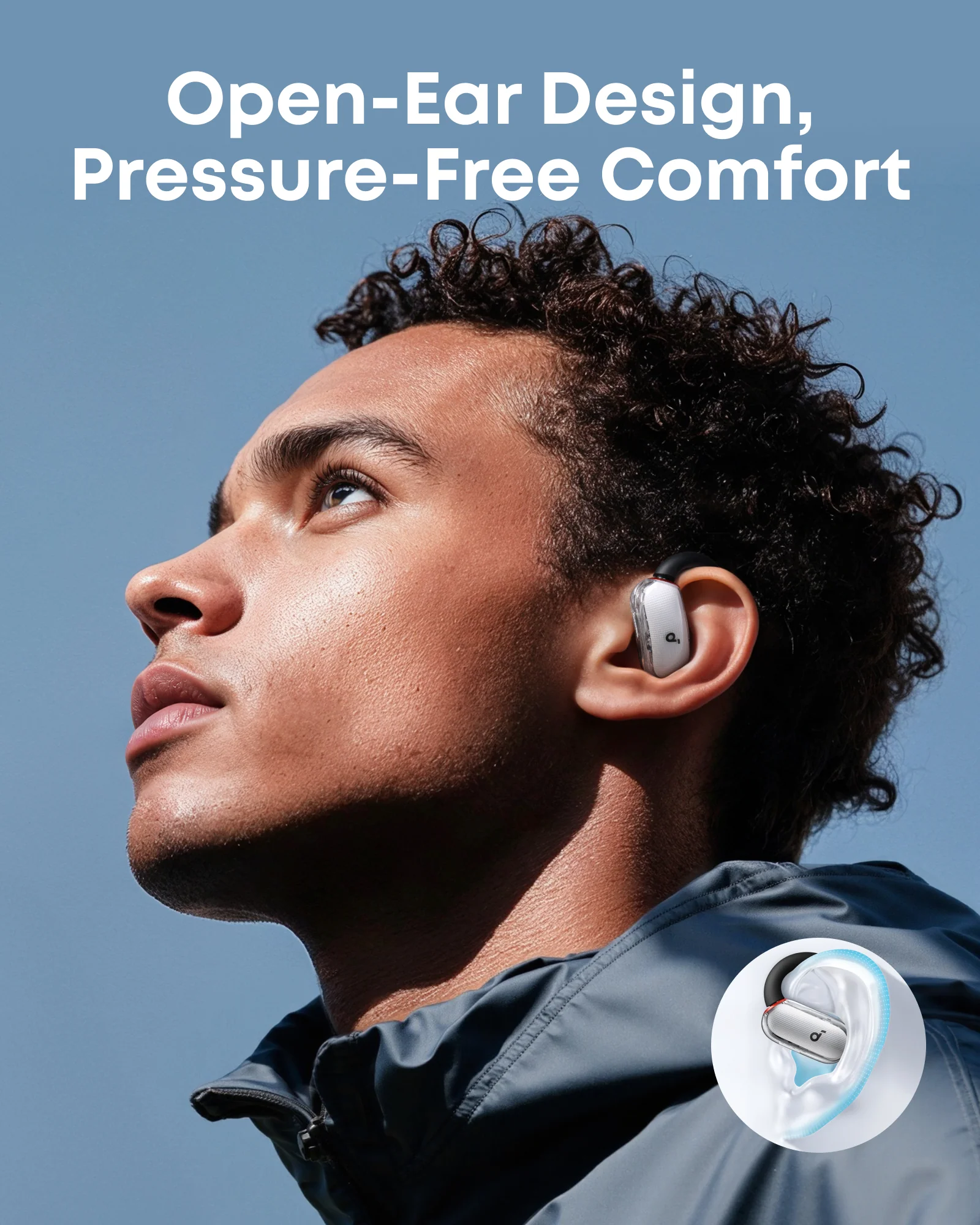 soundcore V40i | Adjustable Open-Ear Headphones with Clear Design - Image 11