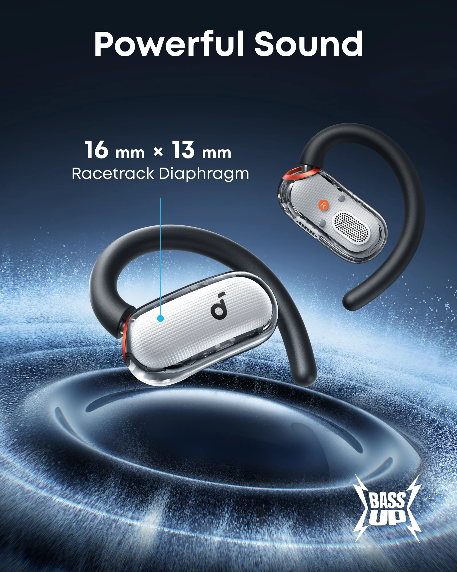 soundcore V40i | Adjustable Open-Ear Headphones with Clear Design - Image 16